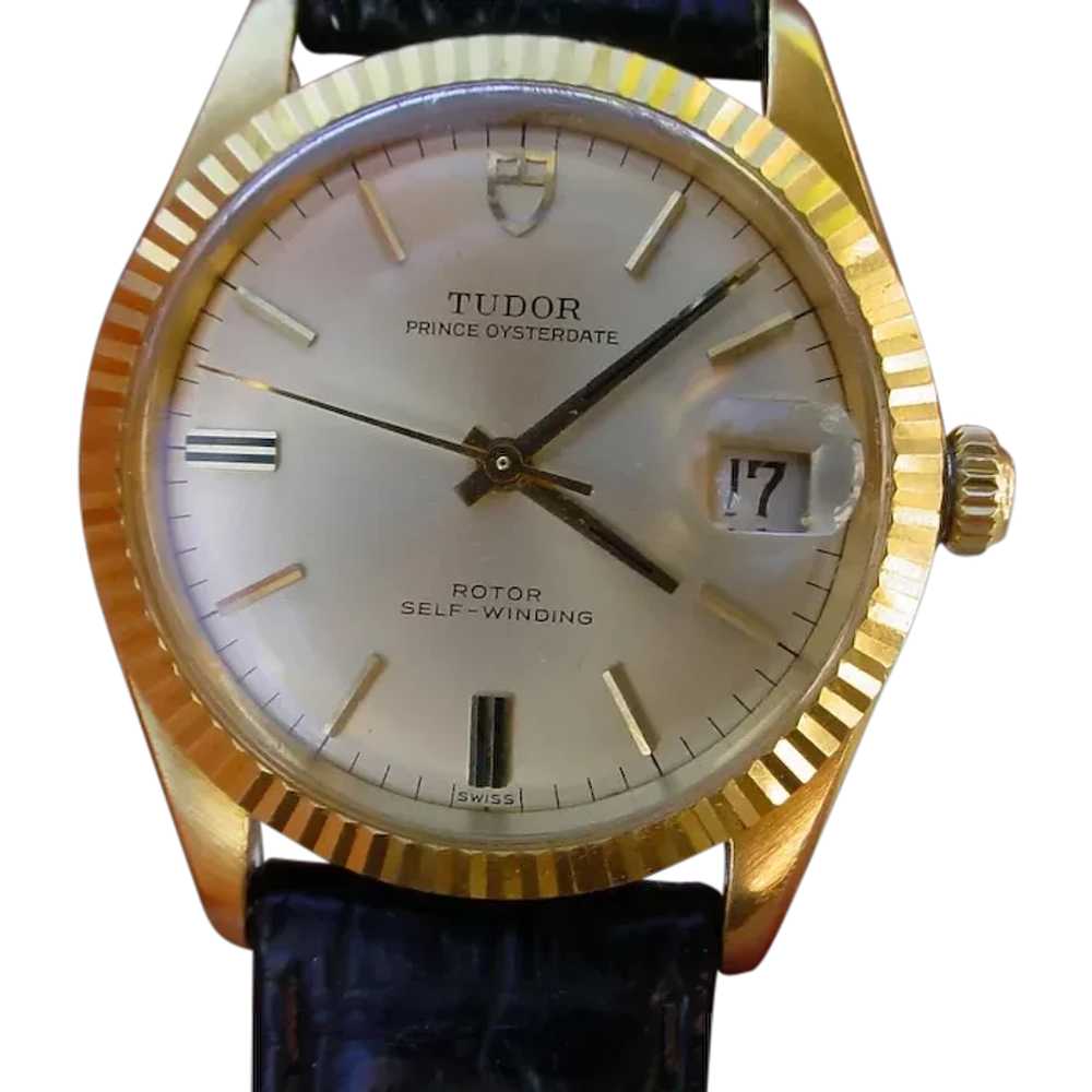 Rare Rolex/Tudor Prince Oysterdate 7990/8 18K Gold - image 1