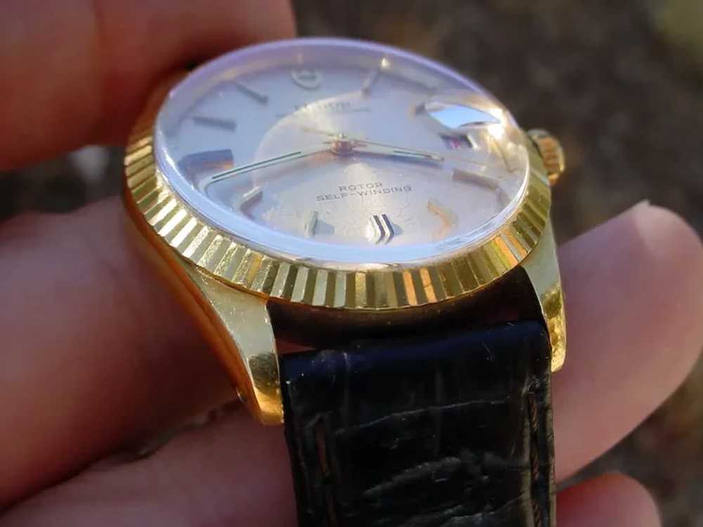 Rare Rolex/Tudor Prince Oysterdate 7990/8 18K Gold - image 5