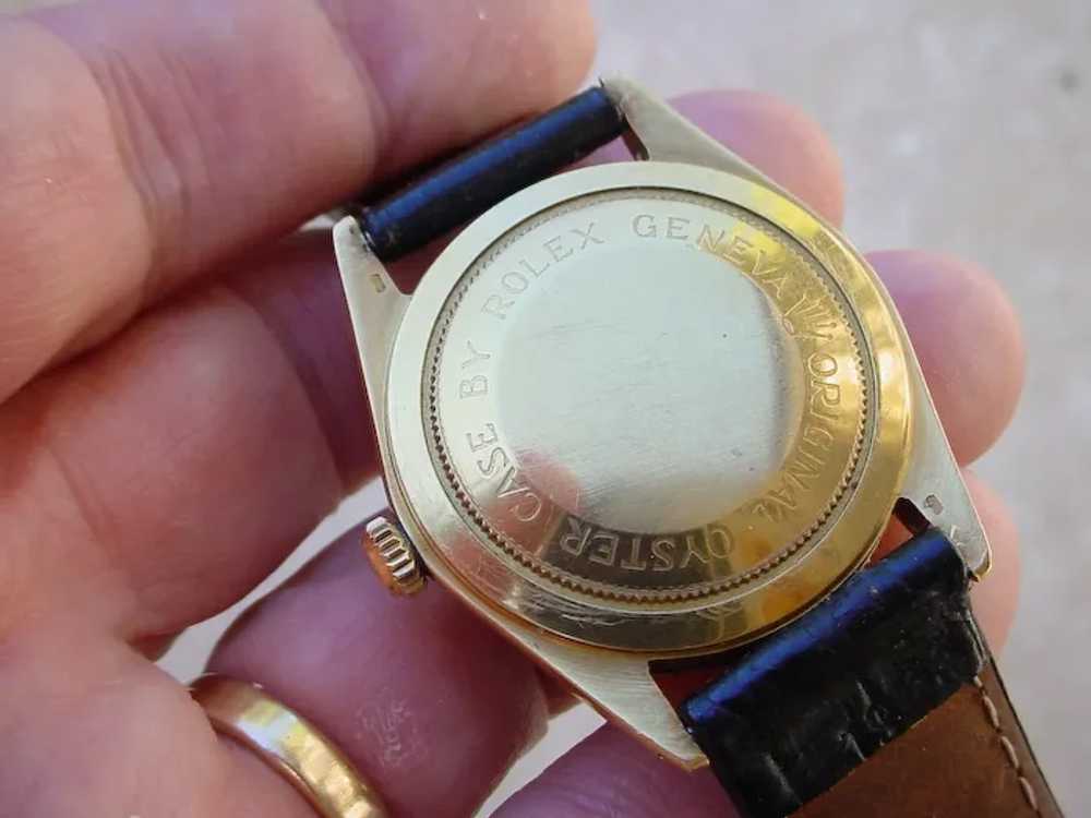 Rare Rolex/Tudor Prince Oysterdate 7990/8 18K Gold - image 9