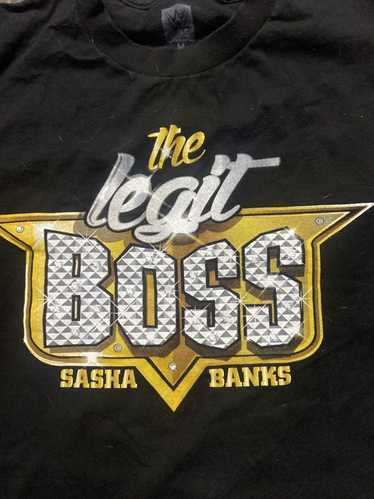 Wwe Sasha Banks Legit Boss WWE Shirt MEDIUM