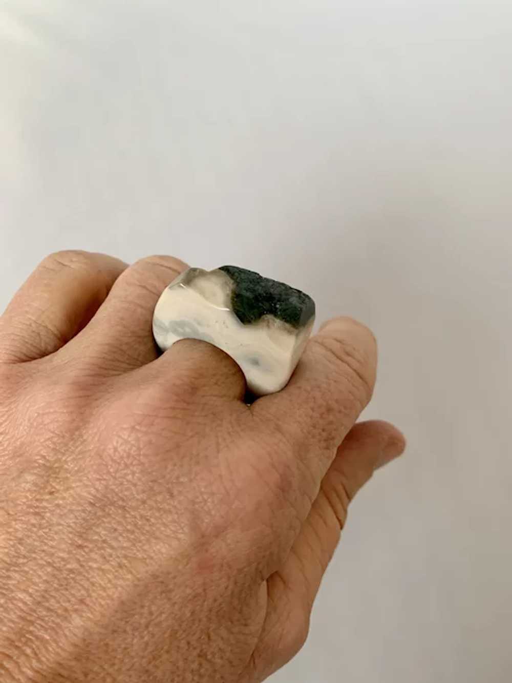 Natural Stone Ring - image 4