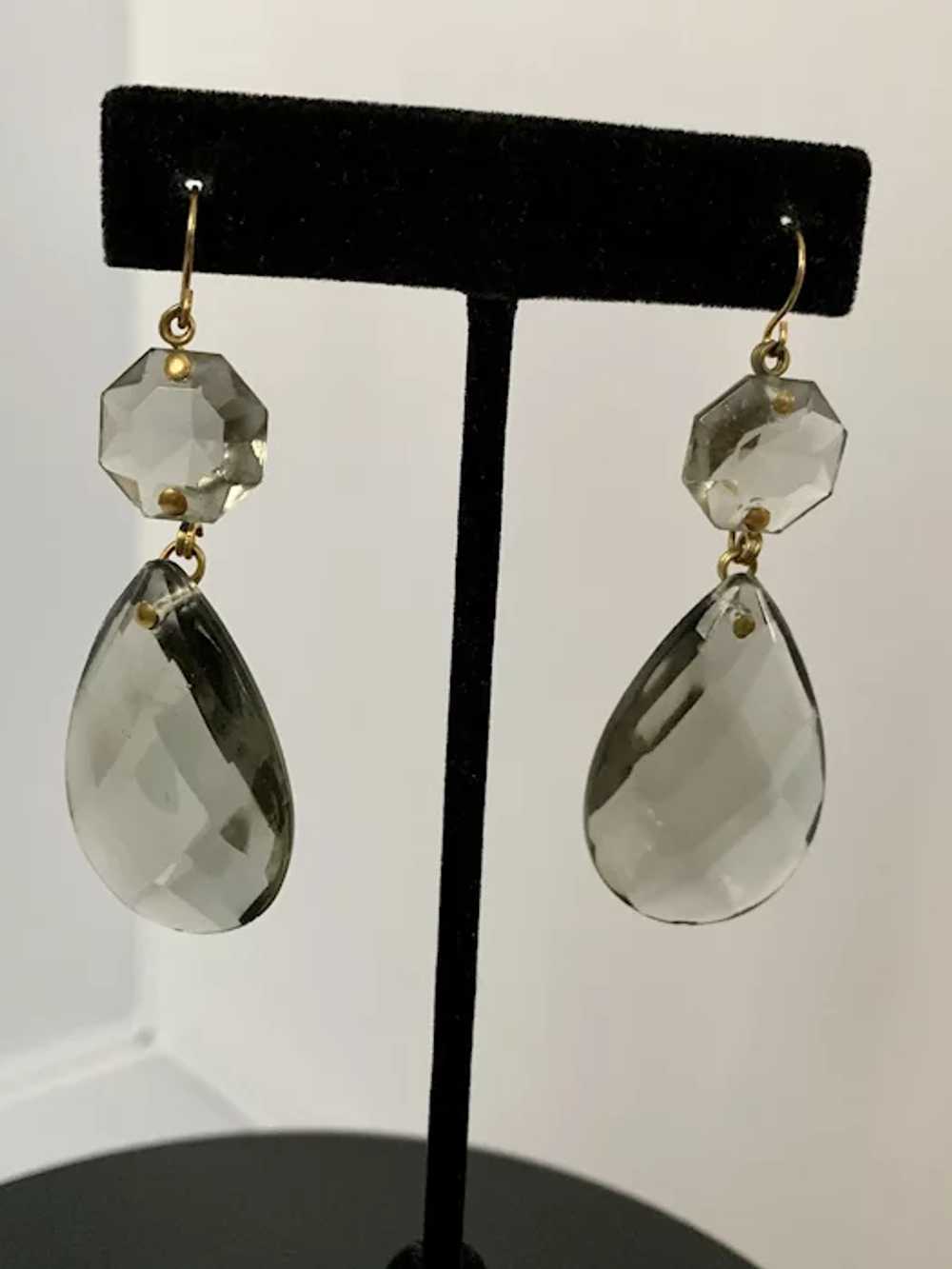 Glass Chandelier Earrings - image 2