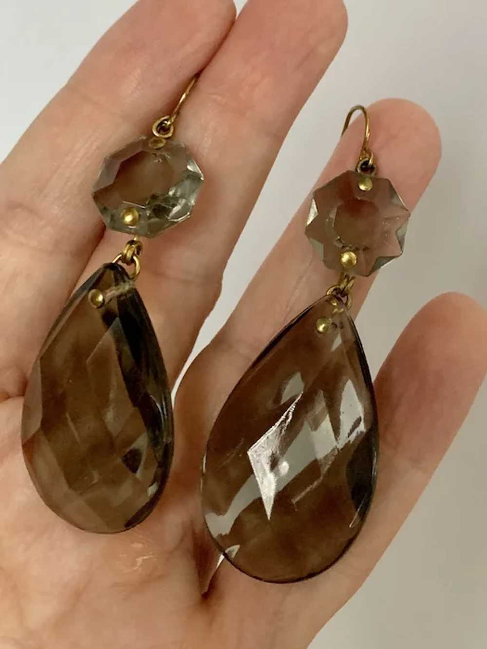 Glass Chandelier Earrings - image 3