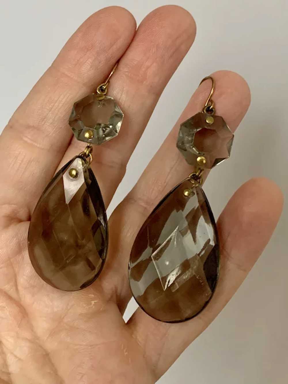 Glass Chandelier Earrings - image 5