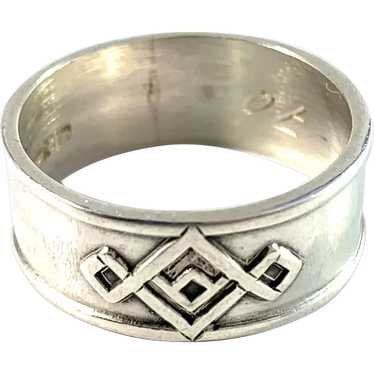 Arne Rautio, Finland 1967. Solid Silver Ring. - image 1