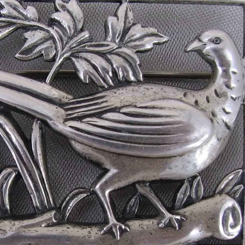 Genuine NORSELAND Brooch ~Sterling Pheasant ~Reg.… - image 6