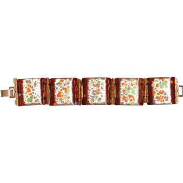 Early MATISSE Enameled on Copper Bracelet - image 1