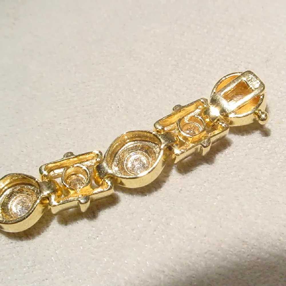 Stylish Diamond Tennis Bracelet 18K - image 11