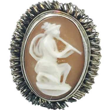 Hermes Cameo Ring - 800 Silver