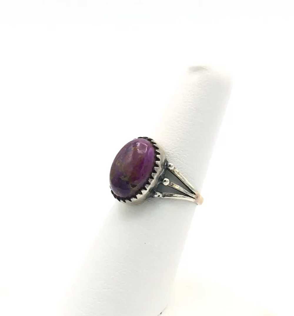 Mojave Purple Turquoise Ring - Sterling Silver - image 3