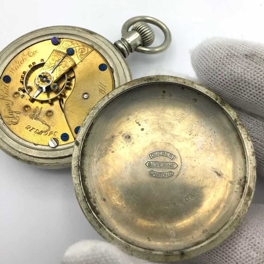 Elgin National Watch Co. Pocket Watch - image 3