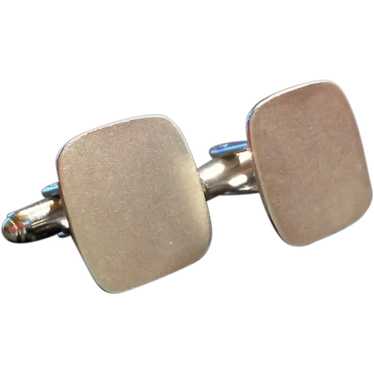 Sterling Silver Cufflinks Classic Square READY to… - image 1