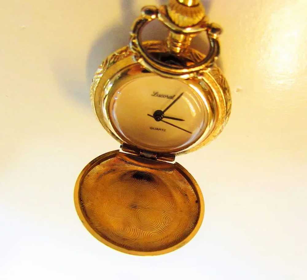Vintage Goldtone Woman's Quartz Watch - image 4