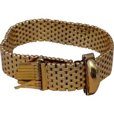 Kreisler Retro Gilt Brickwork Bracelet