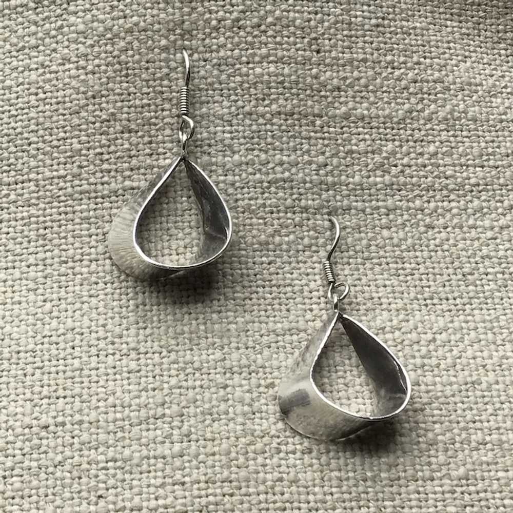 Sterling Silver Dangle Earrings - image 2
