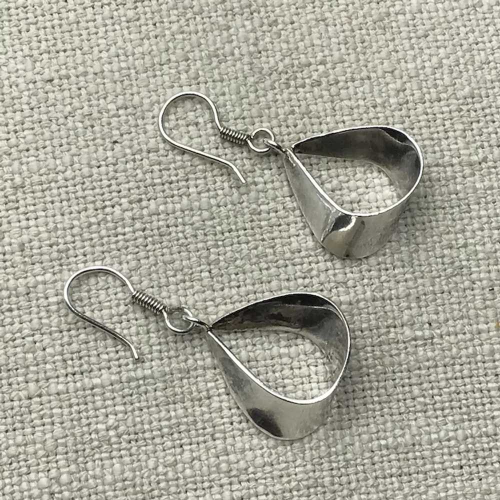 Sterling Silver Dangle Earrings - image 4