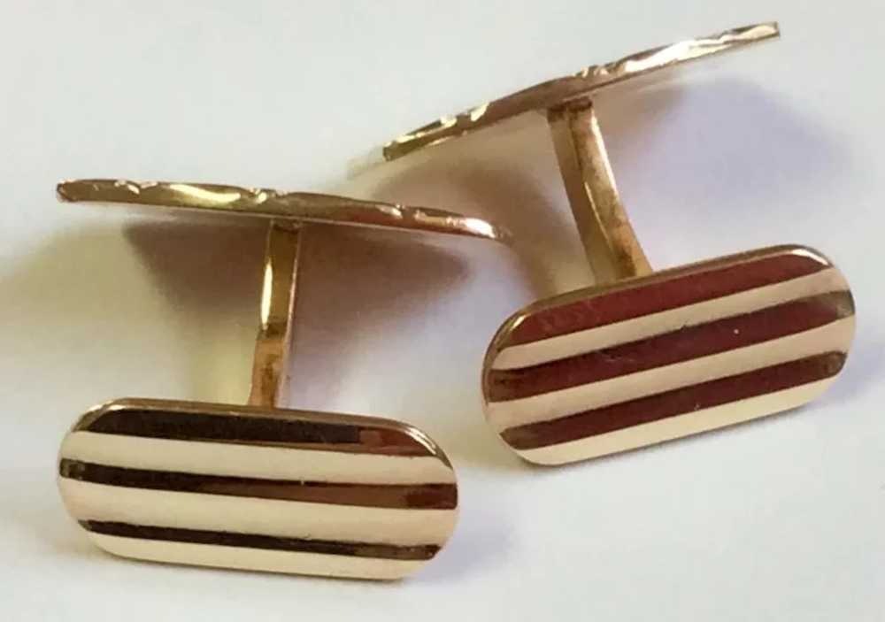 Classic Gold Filled Cufflinks - image 3