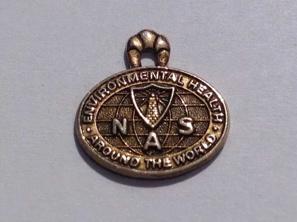 NAS 10 K Gold Filled Charm - image 3