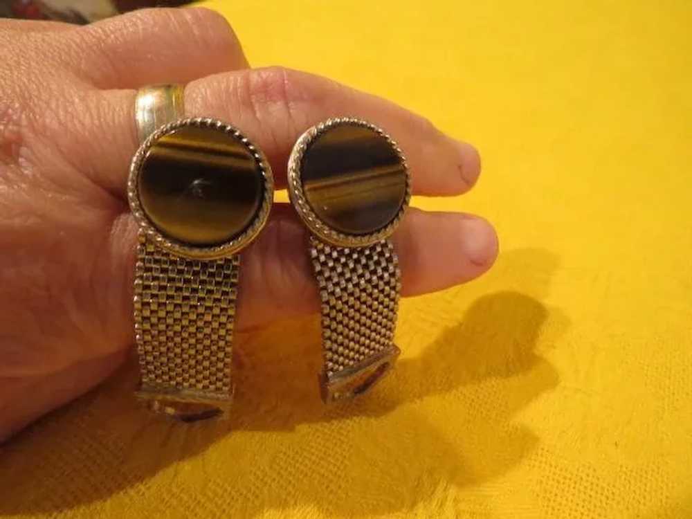 Mesh Wrap Cuff Links - free shipping - image 3