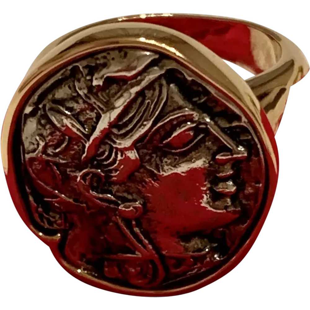 Kenneth J Lane Rome Ring - image 1