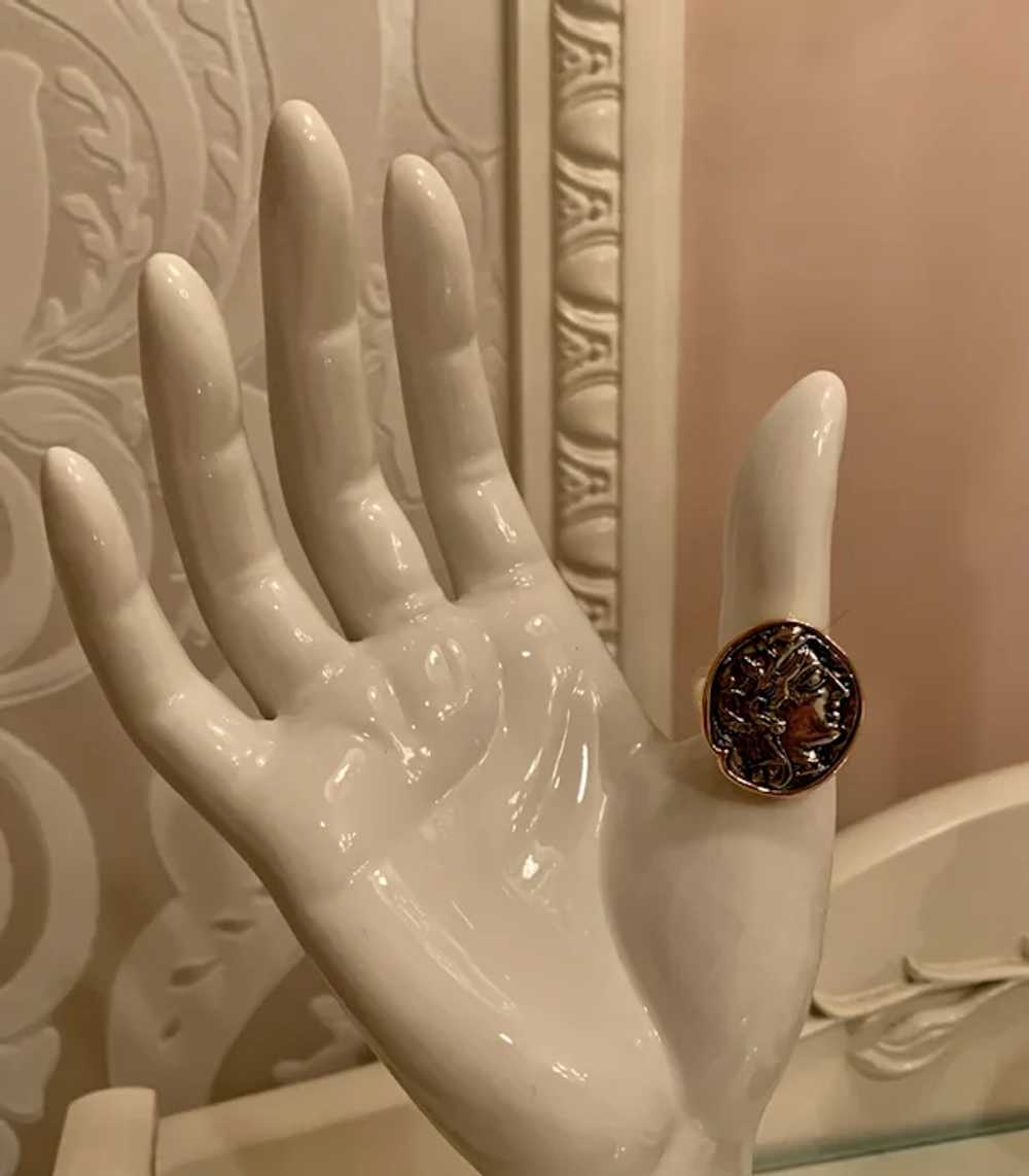 Kenneth J Lane Rome Ring - image 3