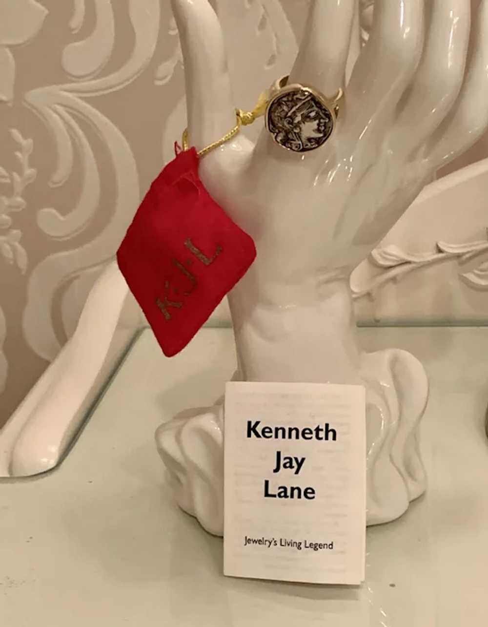 Kenneth J Lane Rome Ring - image 6