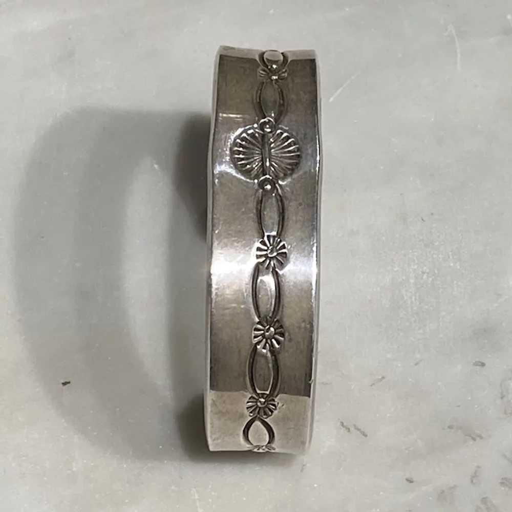Vintage 1960's Silver Bracelet - image 3
