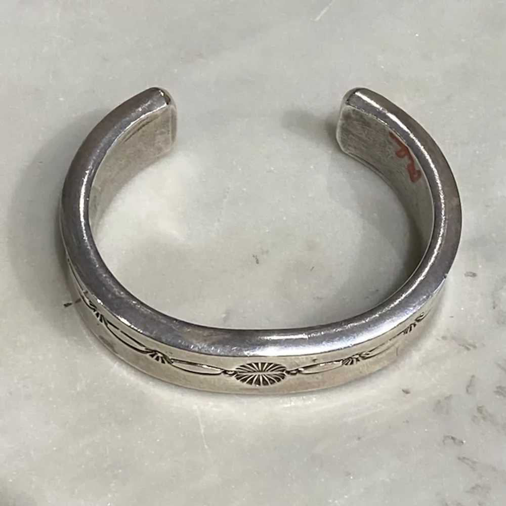 Vintage 1960's Silver Bracelet - image 4