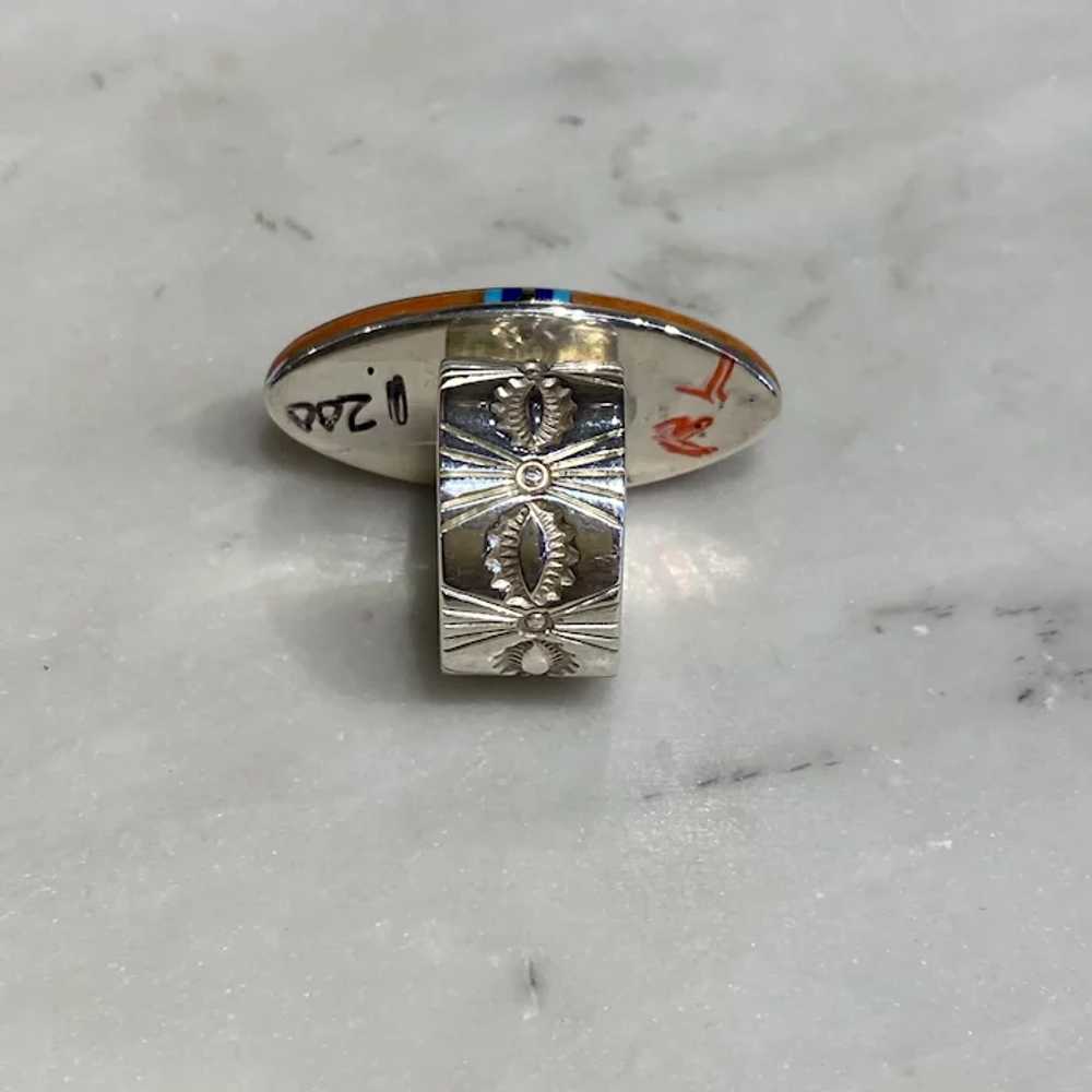 J and I Livingston Silver and Orange Spiney Oyste… - image 3