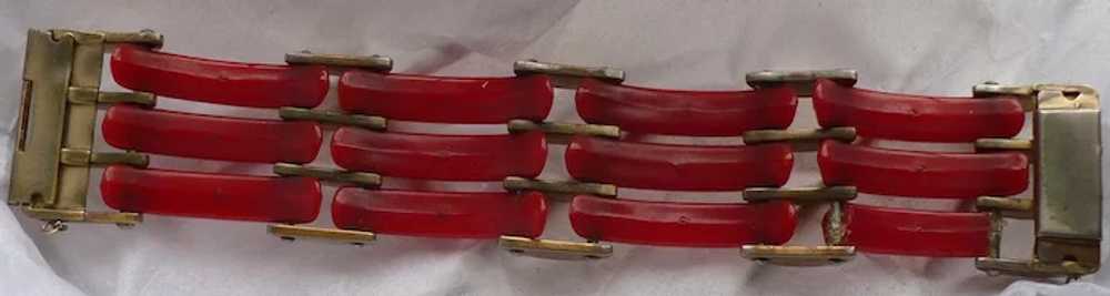 Chrome Deco Plastic Bracelet - image 2