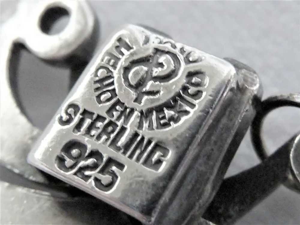 Pedro Castillo Sterling Bracelet 1940s - image 5