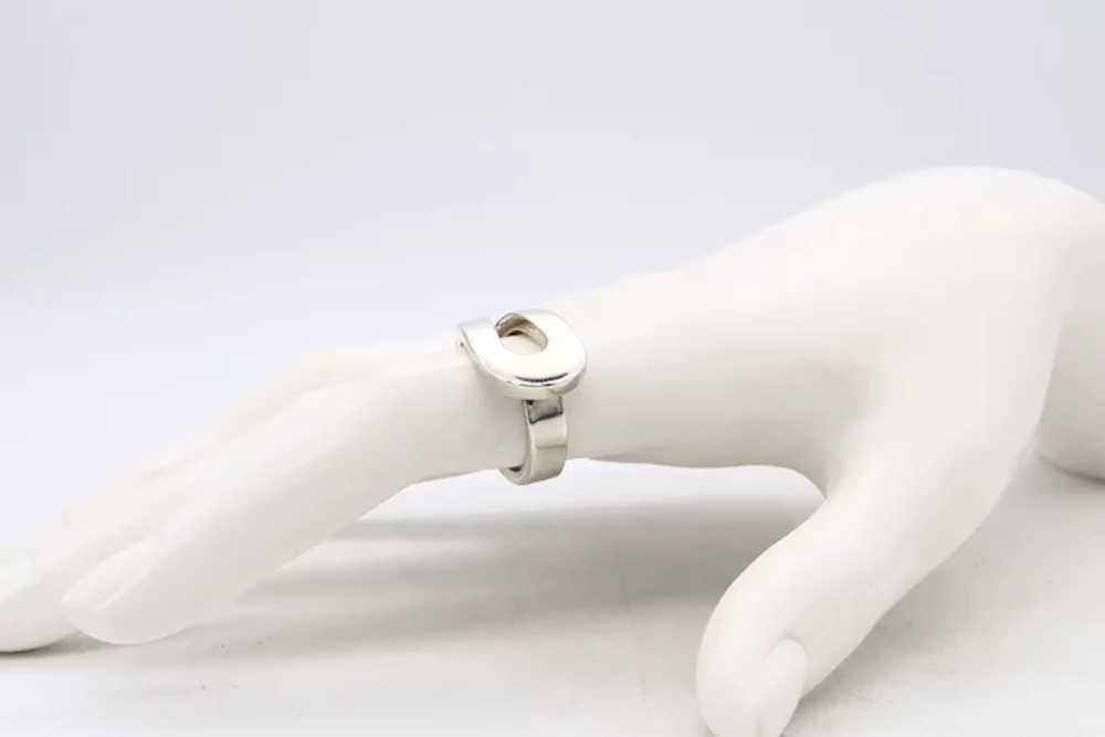 Tiffany & Co. 1973 Don Berg rare geometric loop R… - image 3