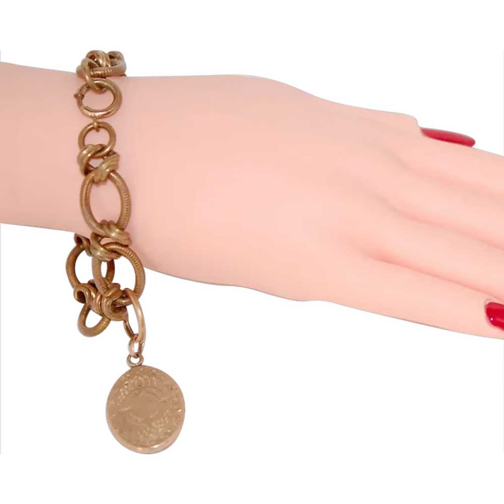 Victorian Locket Charm Bracelet - image 1
