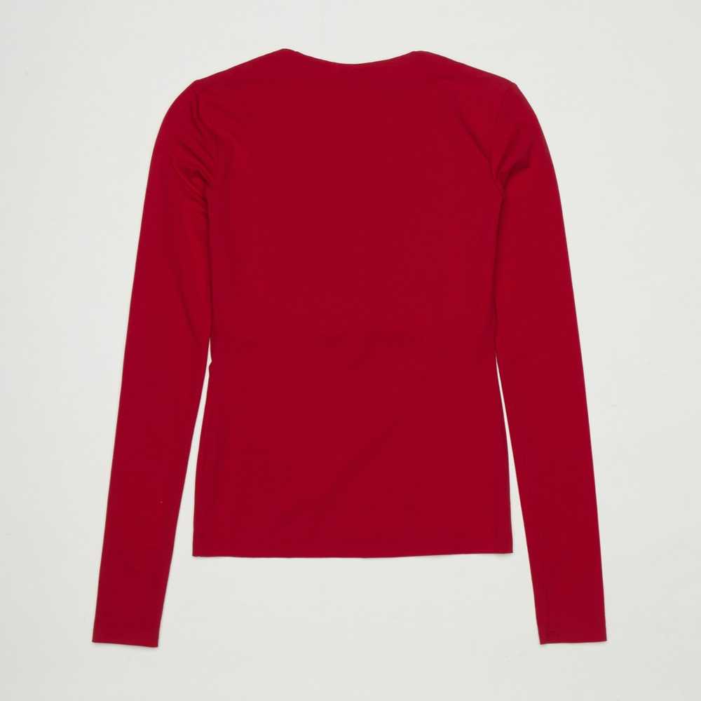 Acne Studios Long sleeve scooped neck Acne top - image 2