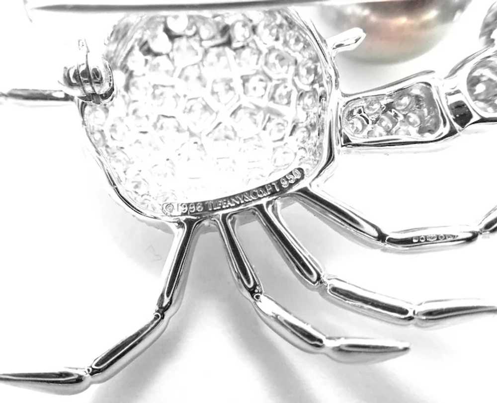 Rare! Authentic Tiffany & Co Platinum Crab 2.70ct… - image 5