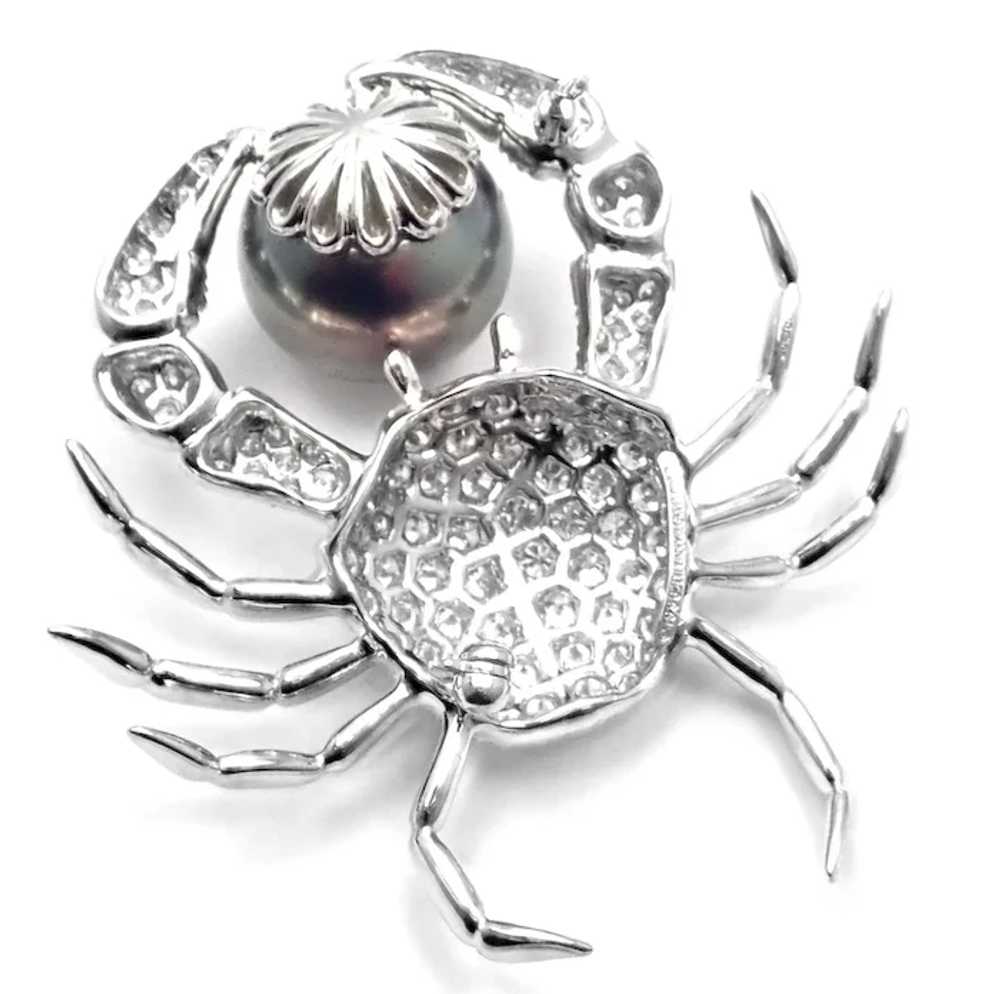 Rare! Authentic Tiffany & Co Platinum Crab 2.70ct… - image 6