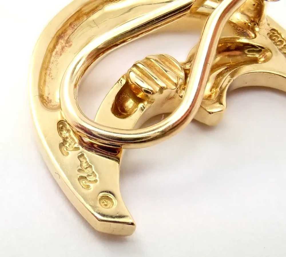 Authentic! Tiffany & Co. Picasso 18k Yellow Gold … - image 4