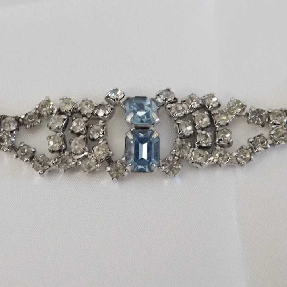 Vintage L'Amour Necklace, Bracelet, & Earrings bl… - image 6
