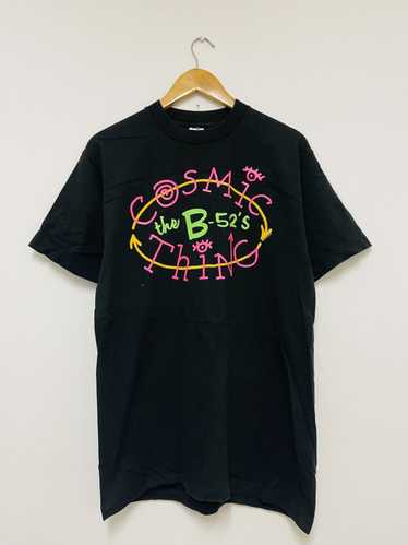 Band Tees × Vintage Vintage The B-52’s “ Cosmic T… - image 1