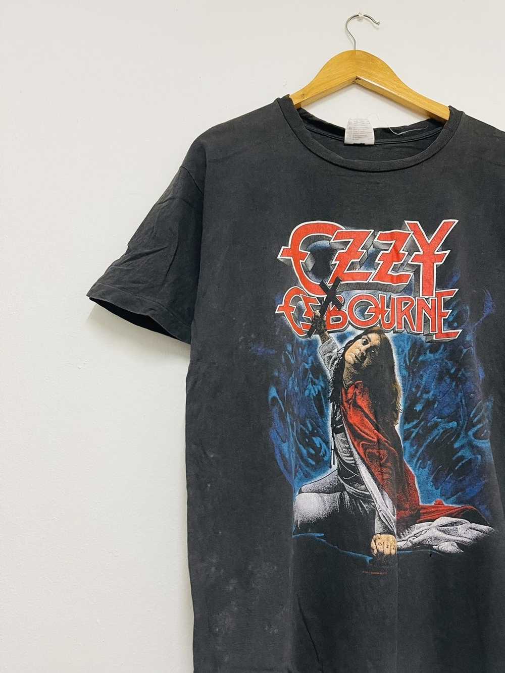 Band Tees × Vintage Vintage Ozzy Osbourne 1991 Ba… - image 2