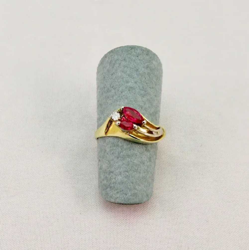 Ruby and Diamond Ring - image 5