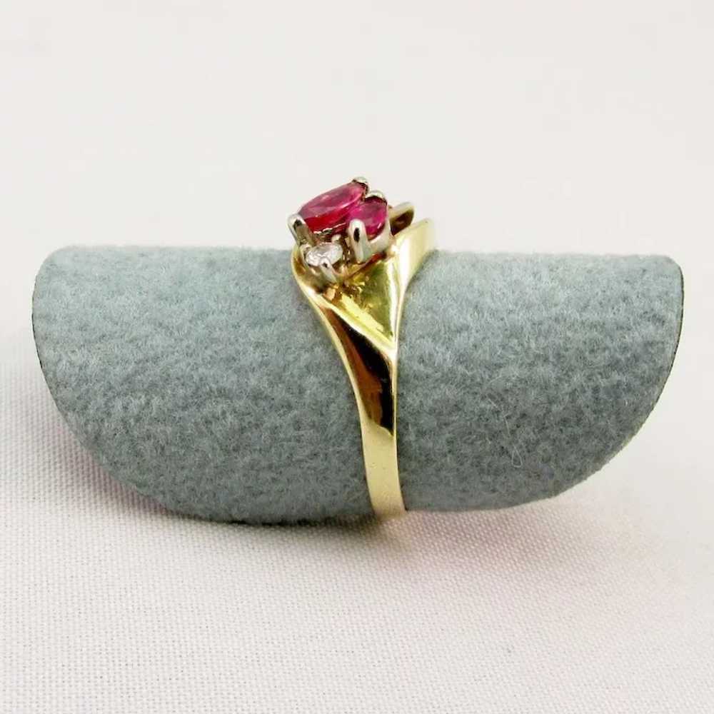 Ruby and Diamond Ring - image 7