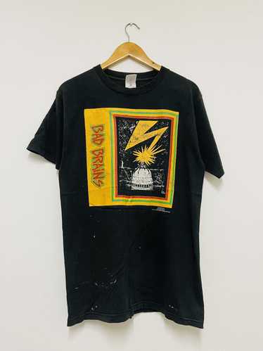 Vintage Bad Brains Punk T-shirt Band Heavy Metal Alternative Rock Reggae  Rock Chuck Mosley Sid Mccray -  Israel