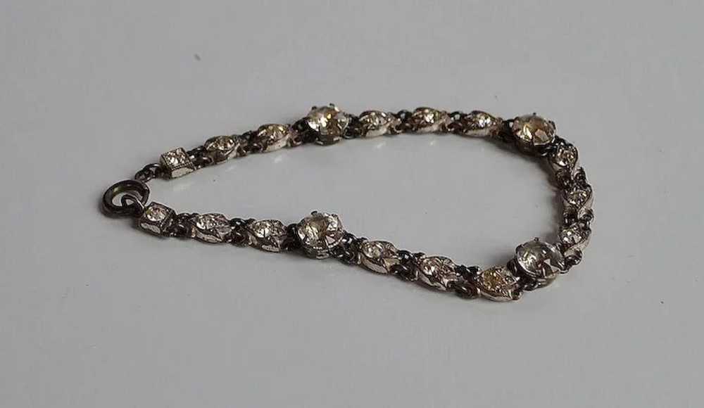 Antique Victorian signed sterling silver 925 clea… - image 4