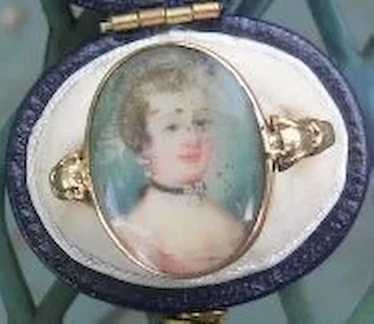 Portrait  Ring, Georgian