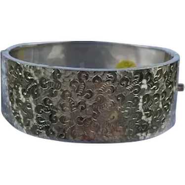Victorian Silver (Sterling) Bangle Bracelet - image 1