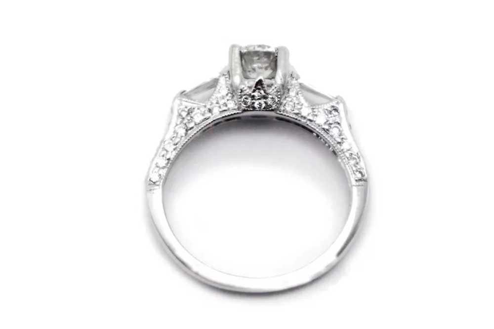 2CT Natural Round Cut Diamond Engagement Ring in … - image 2