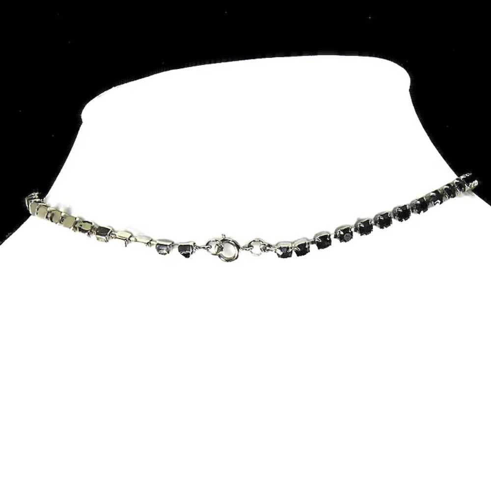 Bow Tie Beauty-Rhinestone Necklace-Stunning-1950s… - image 6