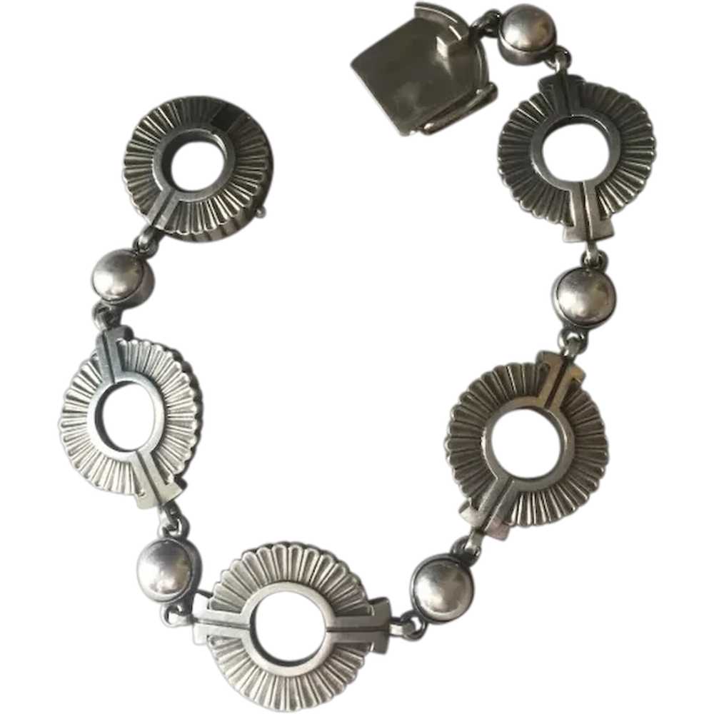 Georg Jensen Sterling Silver Bracelet No. 101 by … - image 1