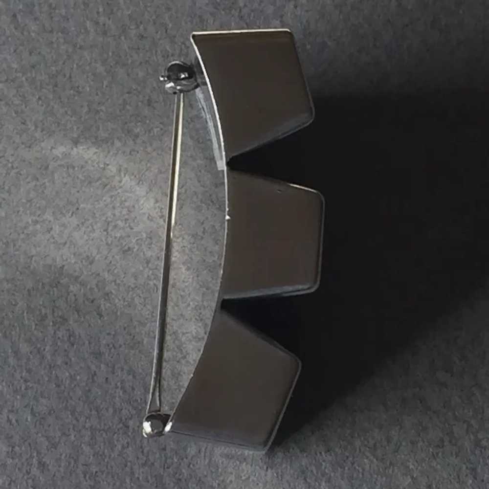 Georg Jensen Sterling Silver Brooch No. 333B by N… - image 3